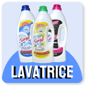 Detersivi Lavatrice Tergò per capi scuri, capi bianchi e colorati