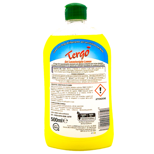 Tergò Gel Lavastoviglie - Lemon - immagine 2